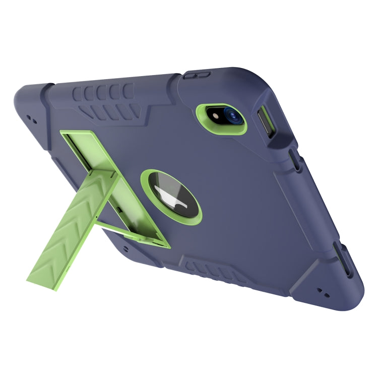 For iPad 2025 / 2022 Armor Holder Silicone Hybrid PC Tablet Case