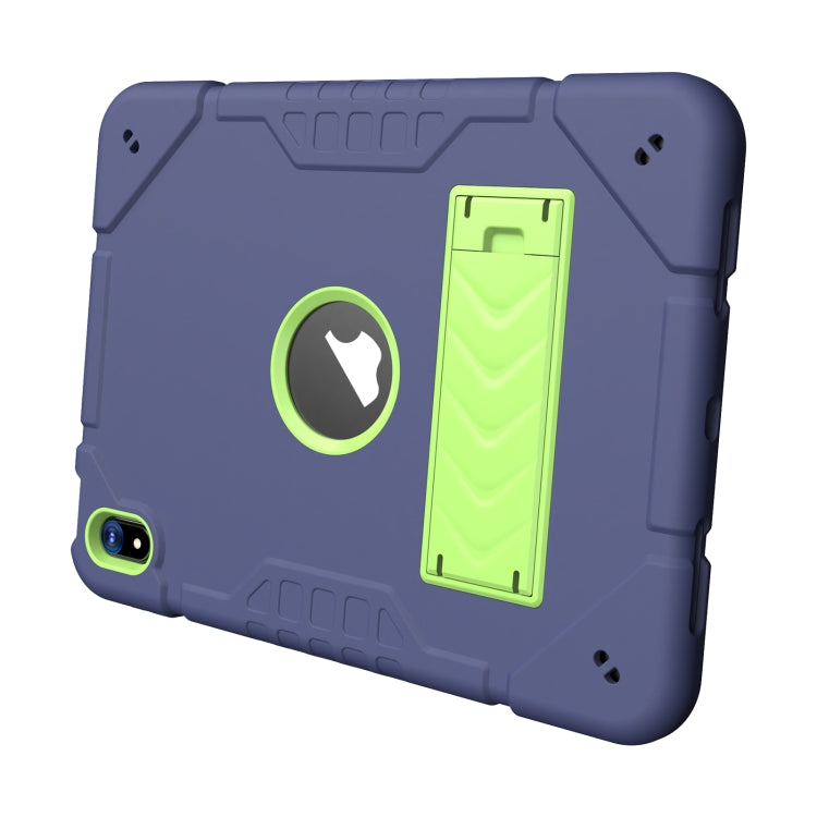 For iPad 2025 / 2022 Armor Holder Silicone Hybrid PC Tablet Case