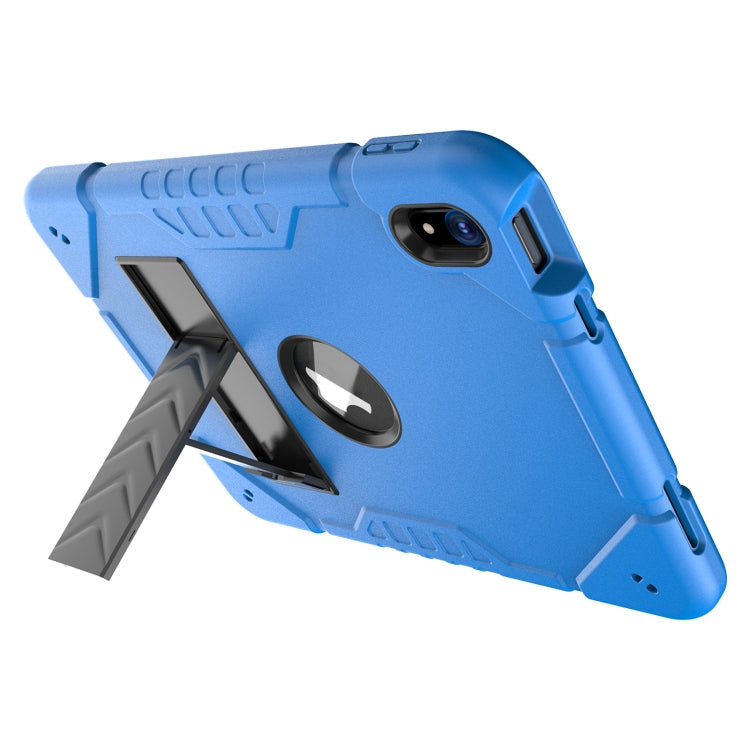 For iPad 2025 / 2022 Armor Holder Silicone Hybrid PC Tablet Case