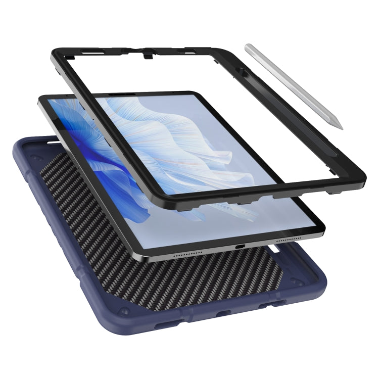 For iPad Pro 11 2022 / 2021 / 2020 Armor Holder Silicone Hybrid PC Tablet Case