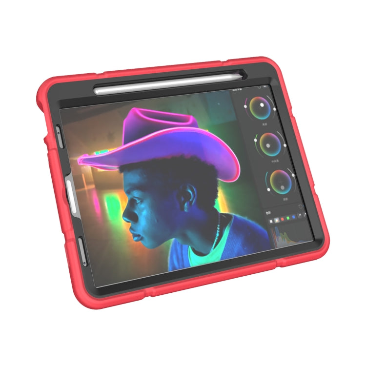 For iPad Pro 11 2022 / 2021 / 2020 Armor Holder Silicone Hybrid PC Tablet Case