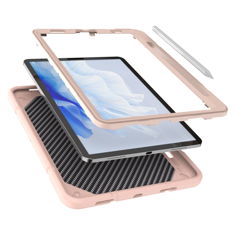 For iPad Pro 11 2022 / 2021 / 2020 Armor Holder Silicone Hybrid PC Tablet Case