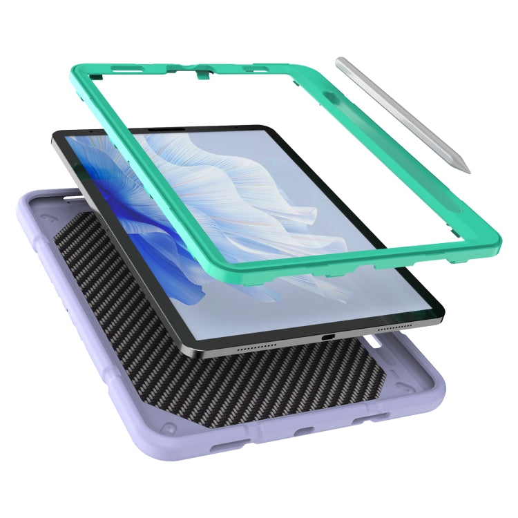 For iPad Pro 11 2022 / 2021 / 2020 Armor Holder Silicone Hybrid PC Tablet Case