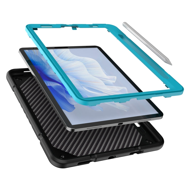 For iPad Pro 11 2022 / 2021 / 2020 Armor Holder Silicone Hybrid PC Tablet Case