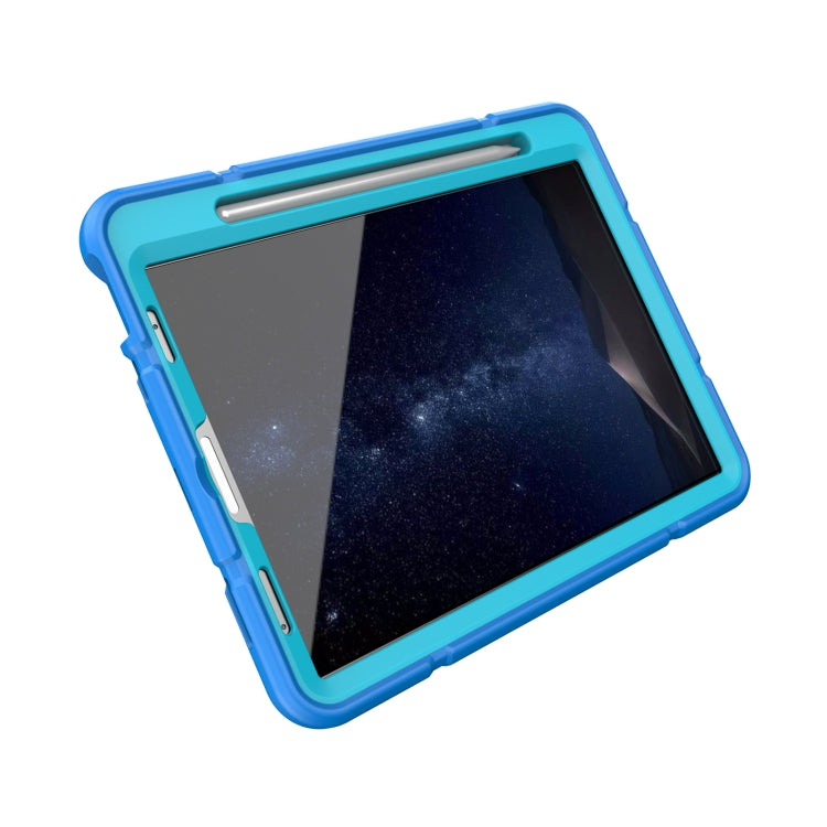 For iPad Pro 11 2022 / 2021 / 2020 Armor Holder Silicone Hybrid PC Tablet Case