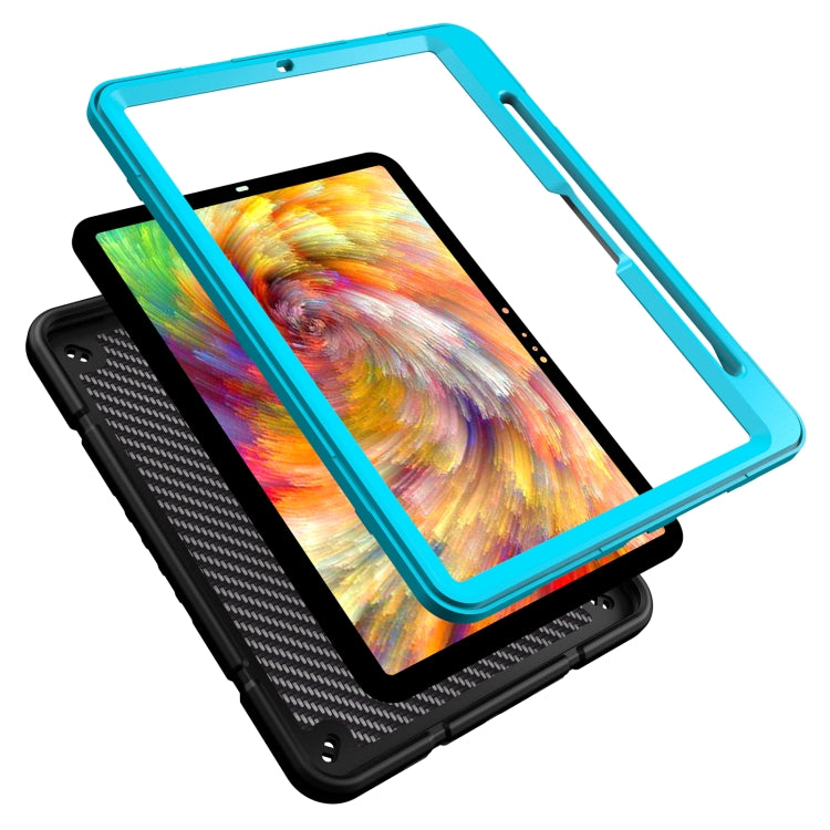 For iPad Pro 11 2025 / 2024 Armor Holder Silicone Hybrid PC Tablet Case