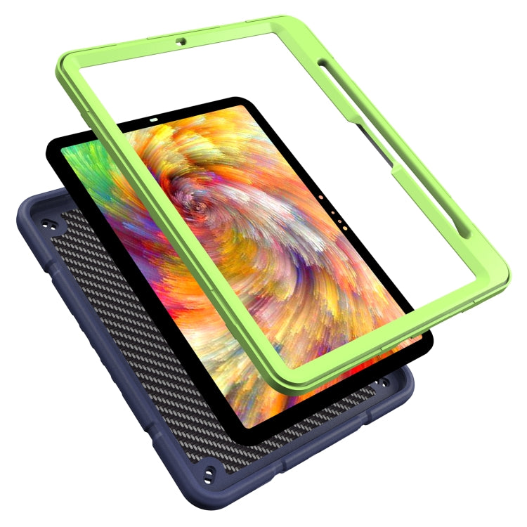 For iPad Pro 11 2025 / 2024 Armor Holder Silicone Hybrid PC Tablet Case