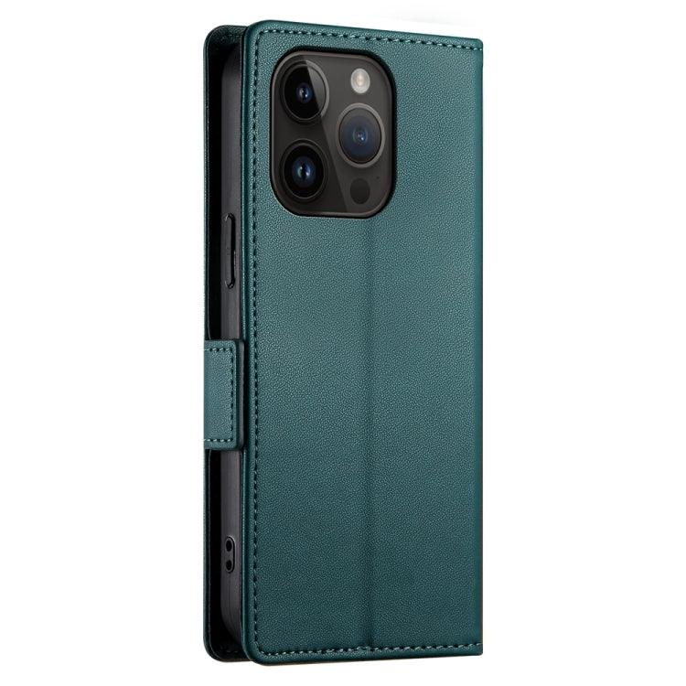 For iPhone 14 Pro Side Buckle Magnetic Frosted Leather Phone Case