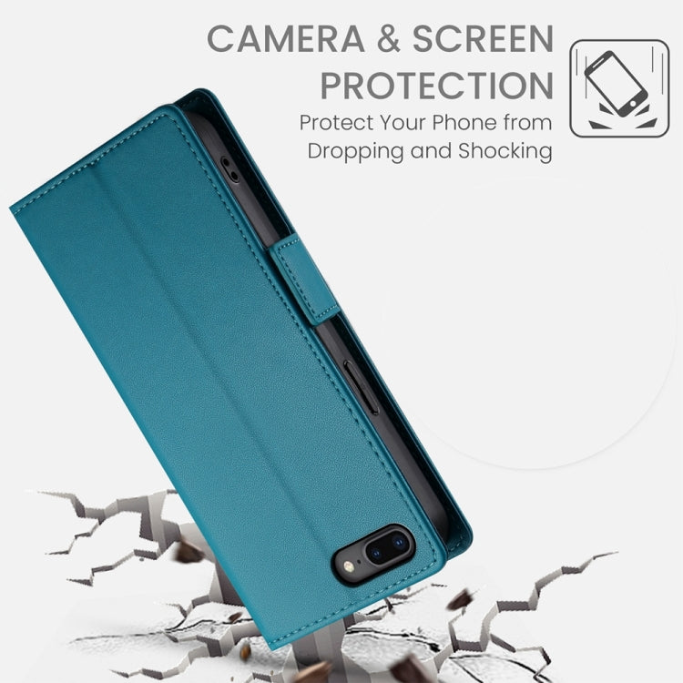 For iPhone 8 Plus / 7 Plus Side Buckle Magnetic Frosted Leather Phone Case