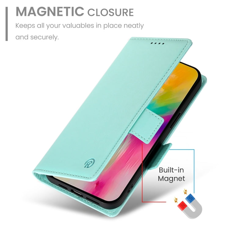 For iPhone 16 Pro Max Side Buckle Magnetic Frosted Leather Phone Case