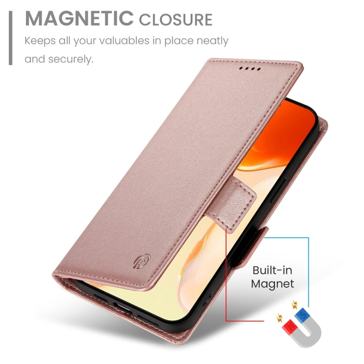 For iPhone 16 Plus Side Buckle Magnetic Frosted Leather Phone Case