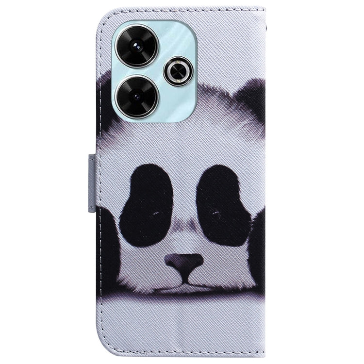 For Xiaomi Redmi 13 4G Coloured Drawing Flip Leather Phone Case