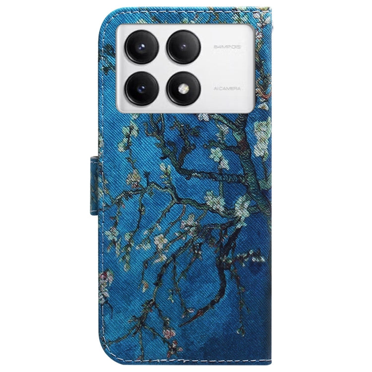 For Xiaomi Redmi K70 Pro / K70 Coloured Drawing Flip Leather Phone Case