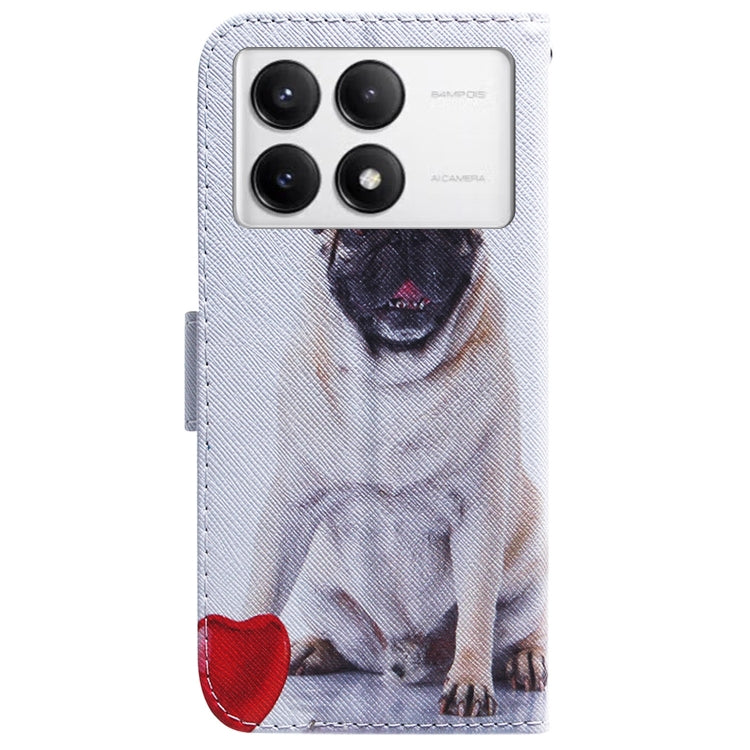 For Xiaomi Redmi K70 Pro / K70 Coloured Drawing Flip Leather Phone Case