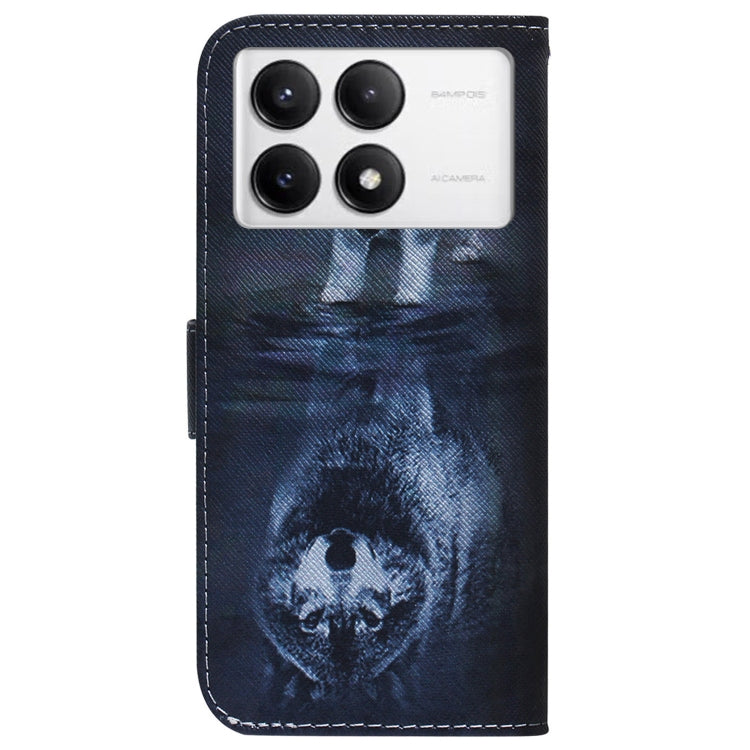 For Xiaomi Redmi K70 Pro / K70 Coloured Drawing Flip Leather Phone Case