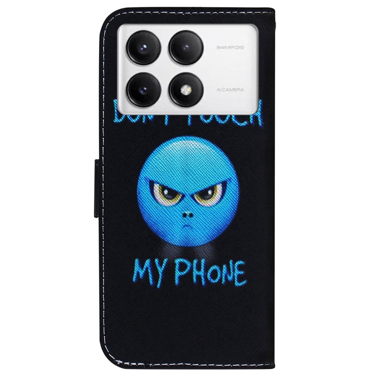 For Xiaomi Redmi K70 Pro / K70 Coloured Drawing Flip Leather Phone Case