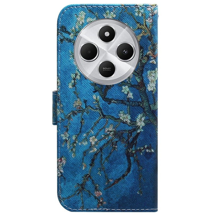 For Redmi 14C 4G Coloured Drawing Flip Leather Phone Case