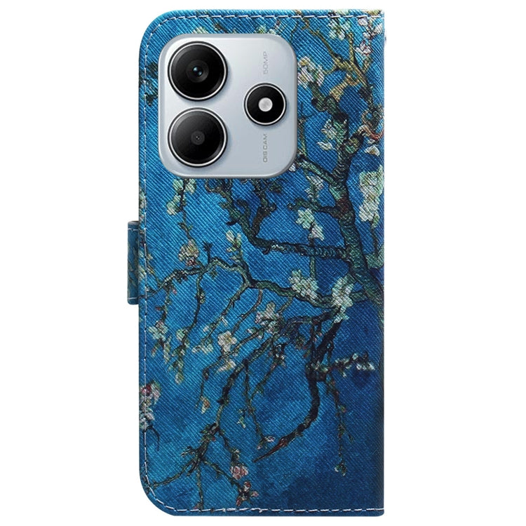 For Redmi Note 14 5G Coloured Drawing Flip Leather Phone Case