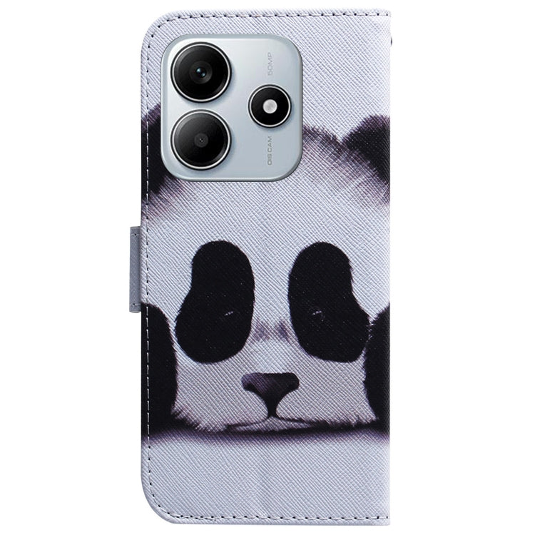 For Redmi Note 14 5G Coloured Drawing Flip Leather Phone Case