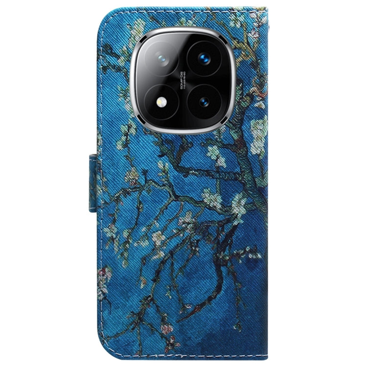 For Redmi Note 14 Pro / Note 14 Pro+ 5G Coloured Drawing Flip Leather Phone Case