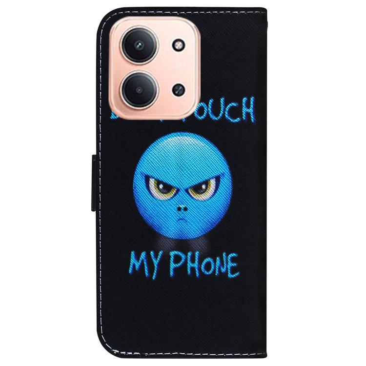 For Redmi 15C 5G / 4G EU 173mm / Poco C85 5G Coloured Drawing Flip Leather Phone Case