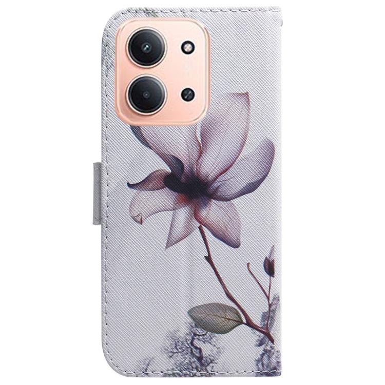 For Redmi 15C 5G / 4G EU 173mm / Poco C85 5G Coloured Drawing Flip Leather Phone Case