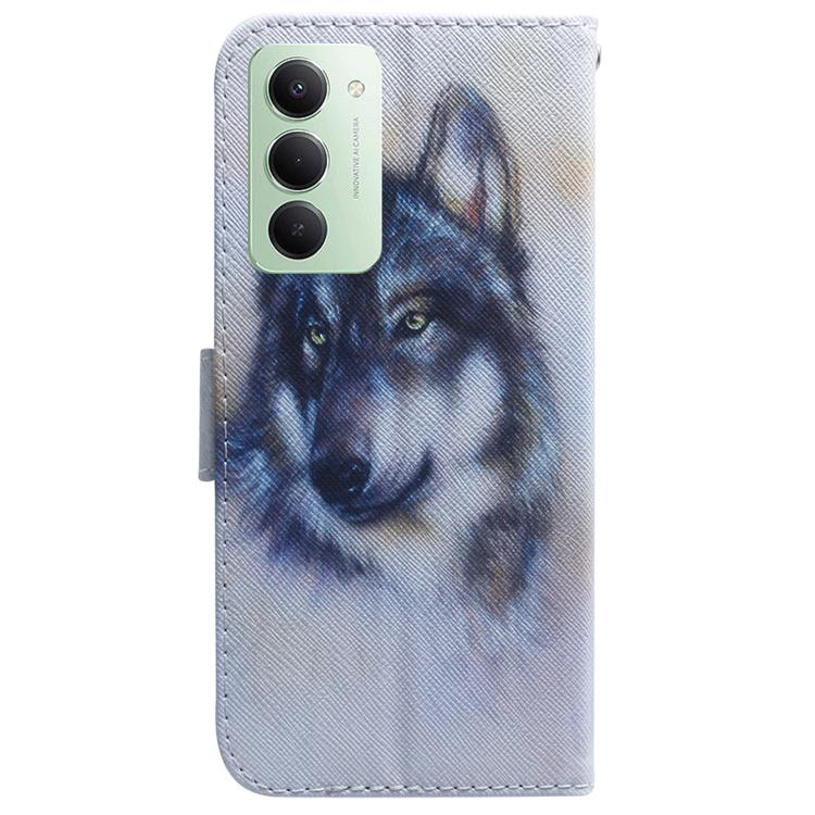 For Redmi 15 5G / 4G EU 171mm Coloured Drawing Flip Leather Phone Case