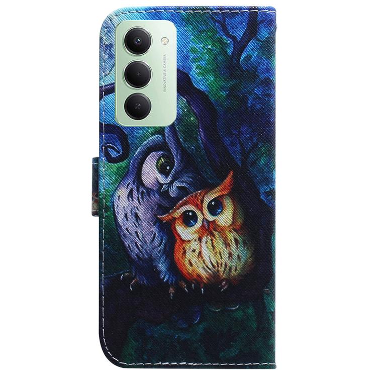 For Redmi 15 5G / 4G EU 171mm Coloured Drawing Flip Leather Phone Case