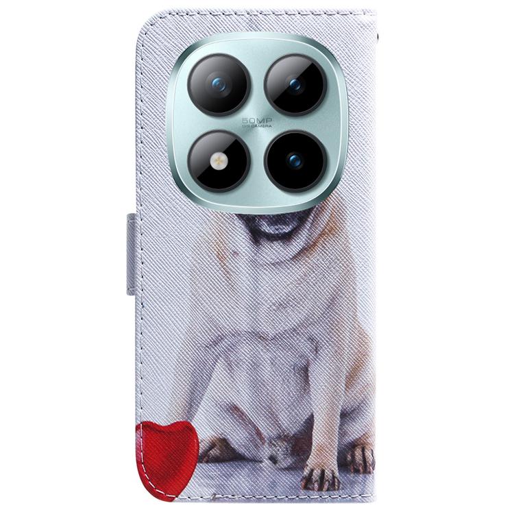 For Redmi Note 15 Pro 5G Global 163.6mm Coloured Drawing Flip Leather Phone Case