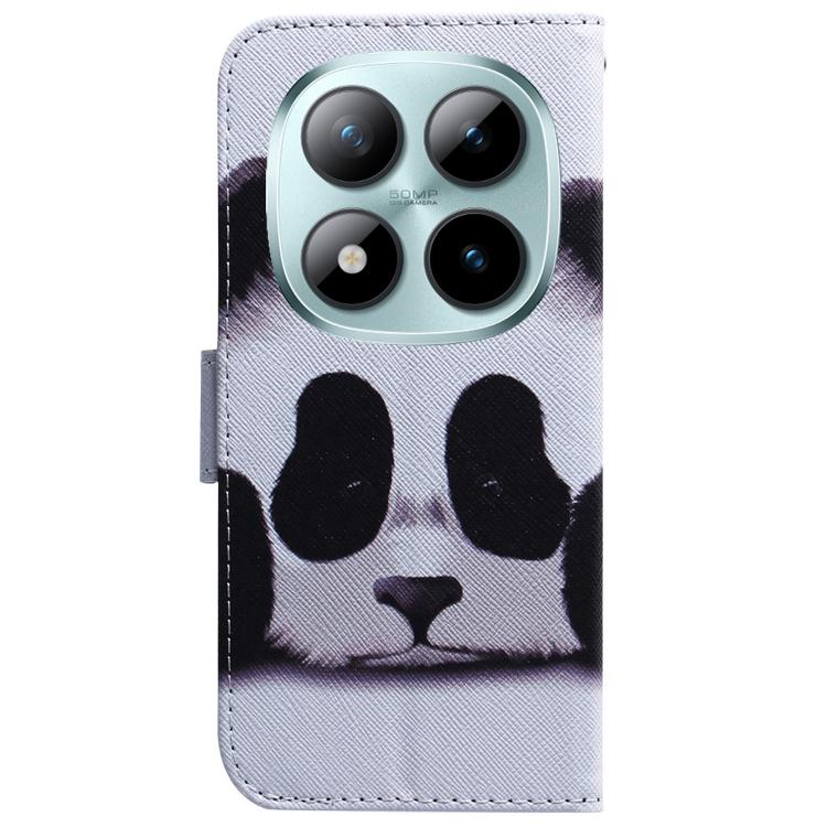 For Redmi Note 15 Pro 5G Global 163.6mm Coloured Drawing Flip Leather Phone Case