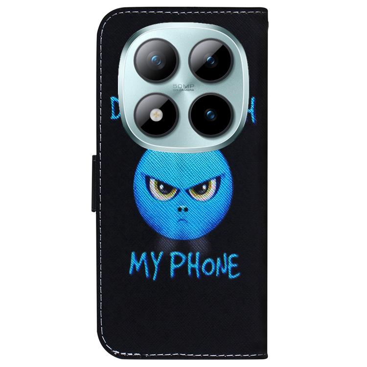 For Redmi Note 15 Pro 5G Global 163.6mm Coloured Drawing Flip Leather Phone Case