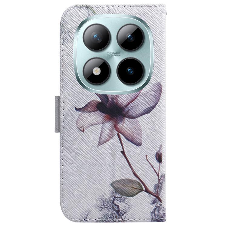 For Redmi Note 15 Pro 5G Global 163.6mm Coloured Drawing Flip Leather Phone Case