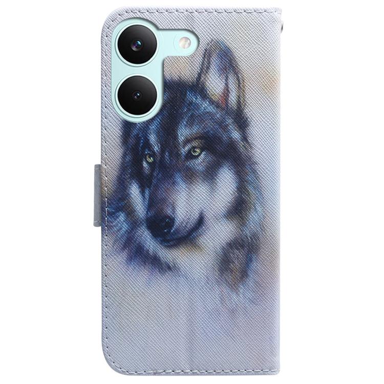 For Redmi Turbo 5 5G / Poco X8 Pro 5G Coloured Drawing Flip Leather Phone Case