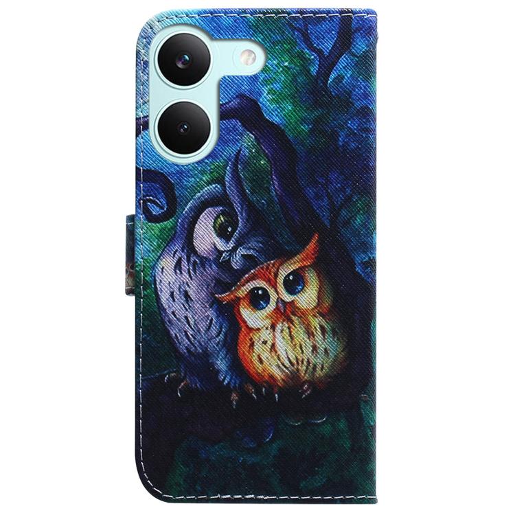For Redmi Turbo 5 5G / Poco X8 Pro 5G Coloured Drawing Flip Leather Phone Case