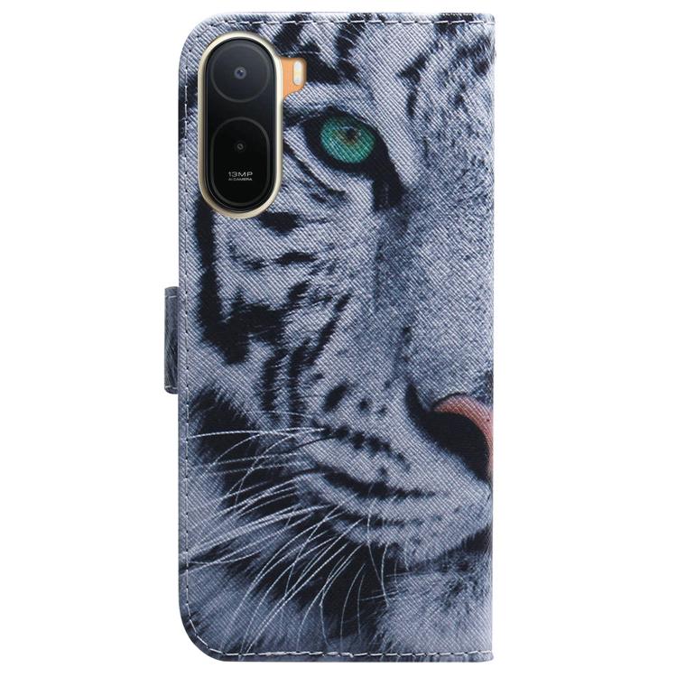 For Redmi A7 Pro 4G / 5G 171mm / Poco C85x 5G Coloured Drawing Flip Leather Phone Case