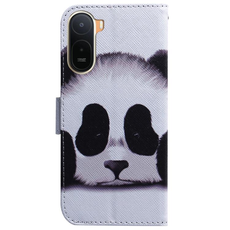 For Redmi A7 Pro 4G / 5G 171mm / Poco C85x 5G Coloured Drawing Flip Leather Phone Case