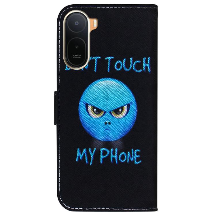 For Redmi A7 Pro 4G / 5G 171mm / Poco C85x 5G Coloured Drawing Flip Leather Phone Case