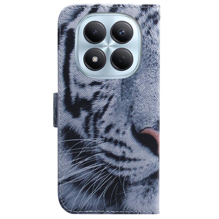 For Redmi Note 15 Pro 4G Global 163.2mm Coloured Drawing Flip Leather Phone Case