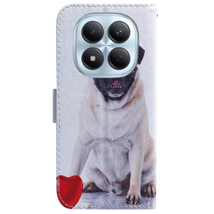For Redmi Note 15 Pro 4G Global 163.2mm Coloured Drawing Flip Leather Phone Case