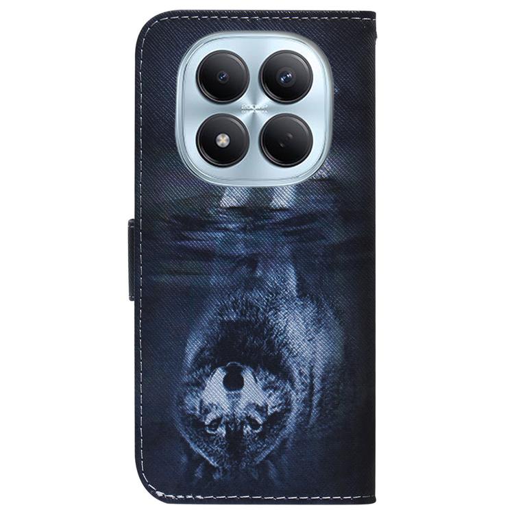 For Redmi Note 15 Pro 4G Global 163.2mm Coloured Drawing Flip Leather Phone Case