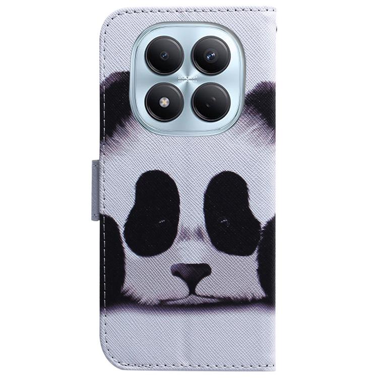 For Redmi Note 15 Pro 4G Global 163.2mm Coloured Drawing Flip Leather Phone Case