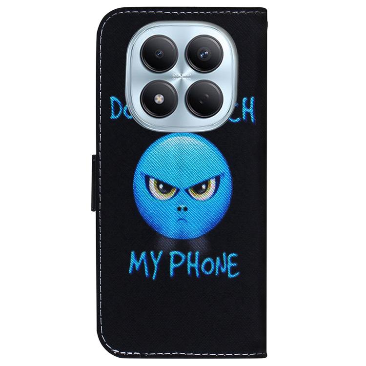 For Redmi Note 15 Pro 4G Global 163.2mm Coloured Drawing Flip Leather Phone Case