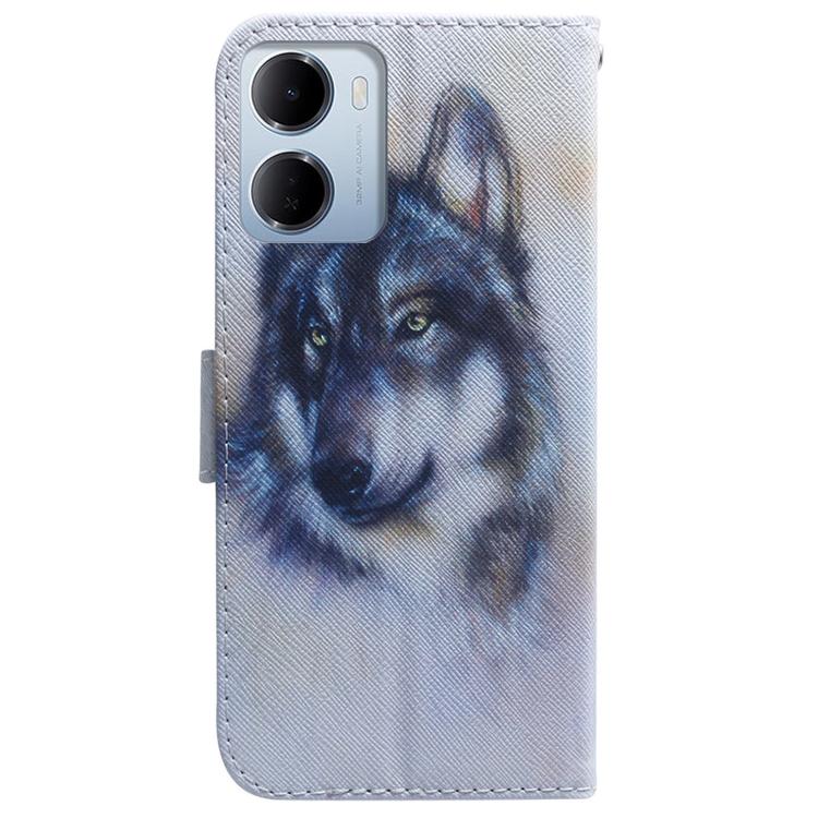 For Redmi 15a 5G Coloured Drawing Flip Leather Phone Case