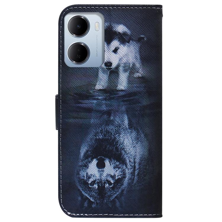 For Redmi 15a 5G Coloured Drawing Flip Leather Phone Case