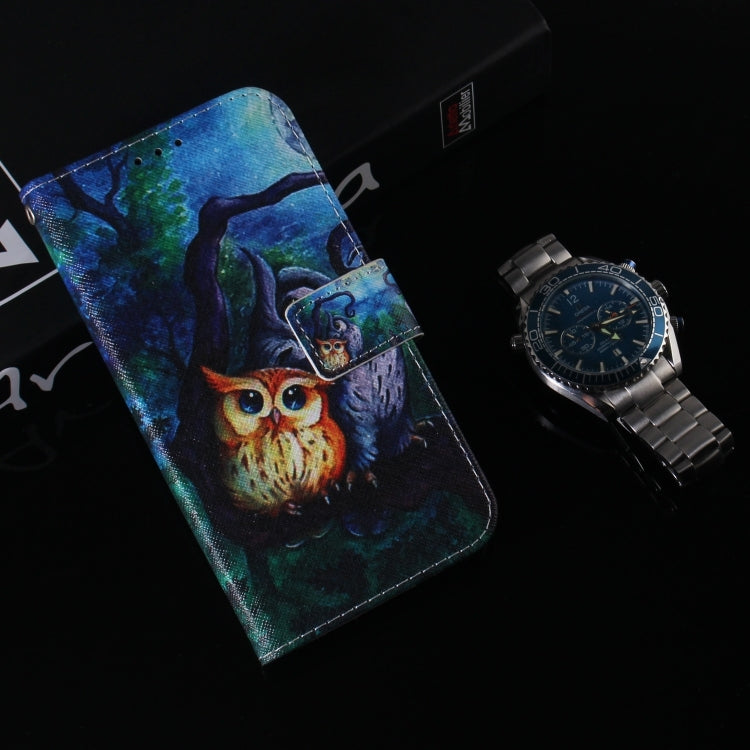 For Xiaomi Poco M6 4G Coloured Drawing Flip Leather Phone Case