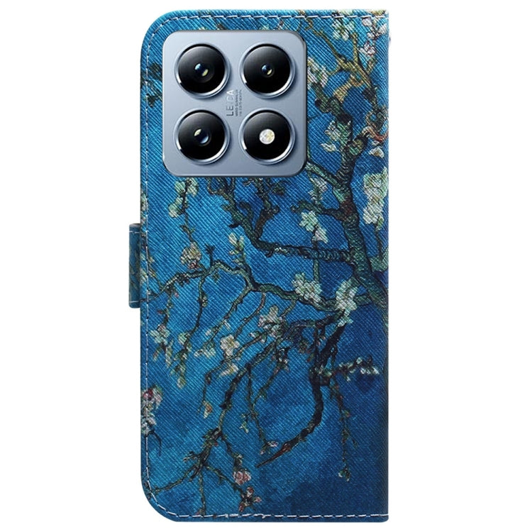 For Xiaomi 14T Pro Coloured Drawing Flip Leather Phone Case