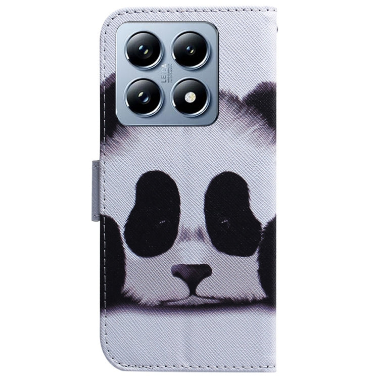 For Xiaomi 14T Pro Coloured Drawing Flip Leather Phone Case