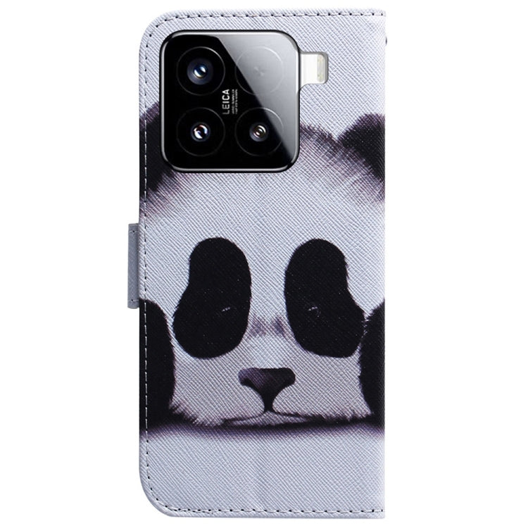 For Xiaomi 15 Coloured Drawing Flip Leather Phone Case
