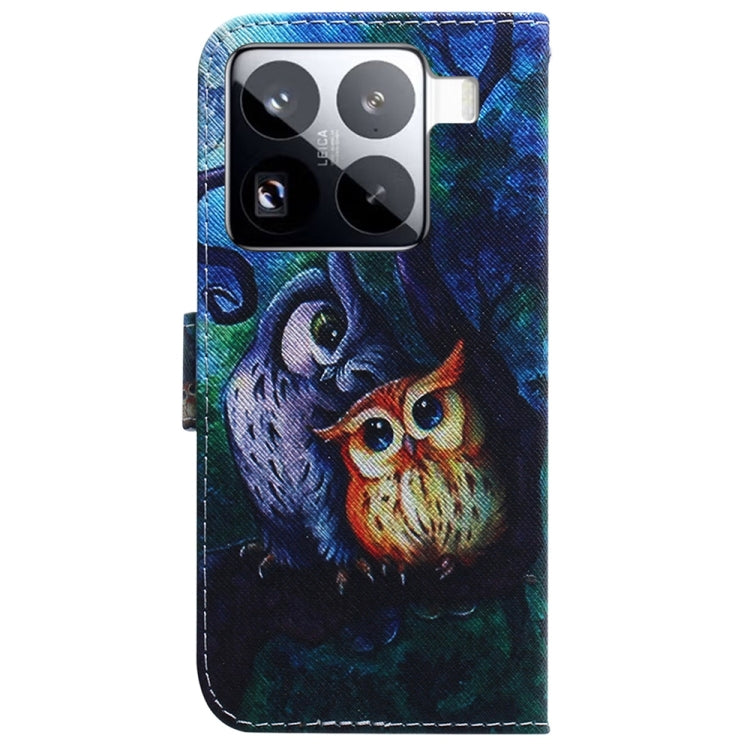 For Xiaomi 15 Pro Coloured Drawing Flip Leather Phone Case