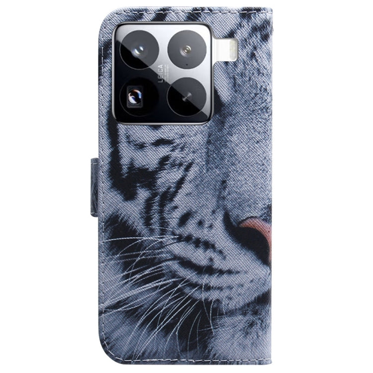 For Xiaomi 15 Pro Coloured Drawing Flip Leather Phone Case
